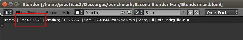 benchmark blender 6