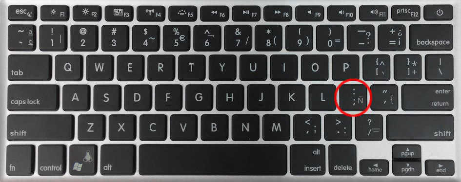 entre el teclado sólo español y el teclado doble serigrafía inglés-español - SLIMBOOK: ultrabooks, y ordenadores GNU/Linux